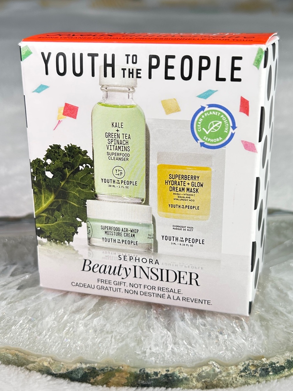 Sephora YOUTH TO THE PEOPLE Mini Skincare Set